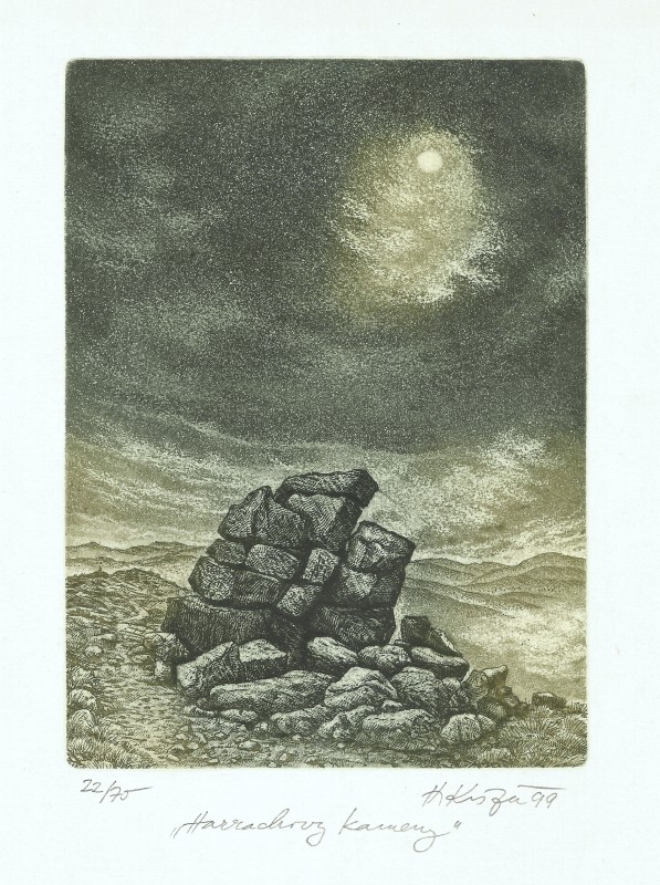 Kisza Herbert - Harrachov Rocks - Print