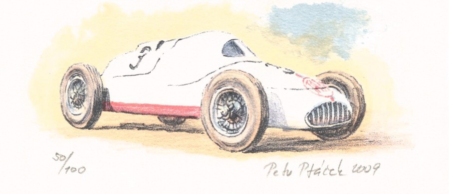 Ptáček Petr - Tatra Race Car - Print