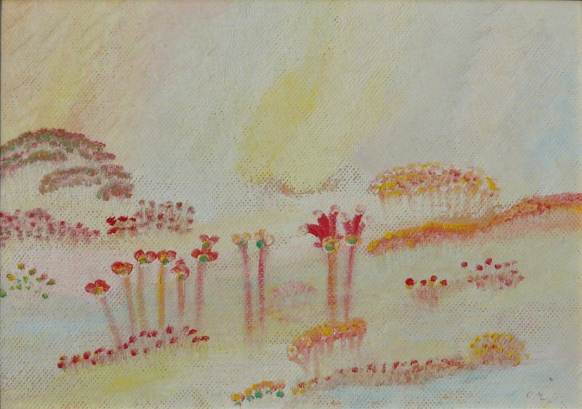 Marková Cecilie  - Heavenly Landscape - Painting