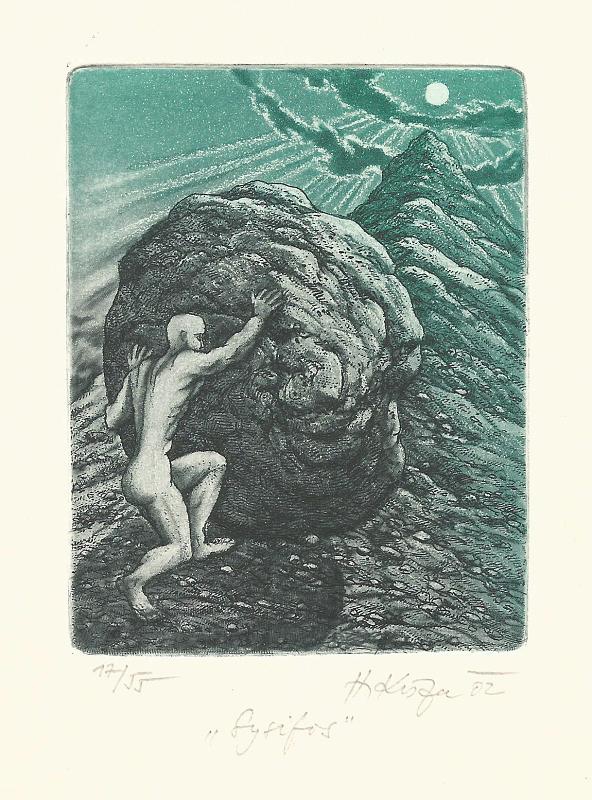 Kisza Herbert - Sisyphus - Print