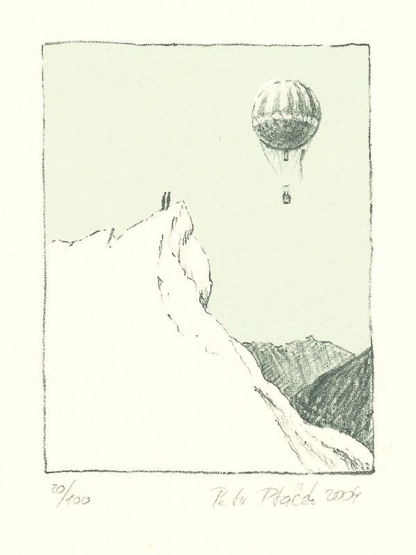 Ptáček Petr - Ledovec a balón - Grafika