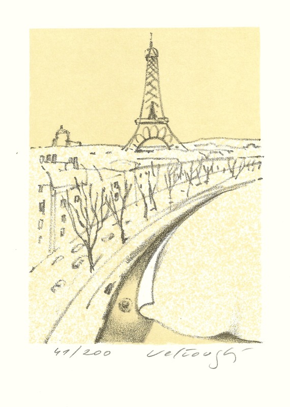 Velčovský Josef - Paris - Print