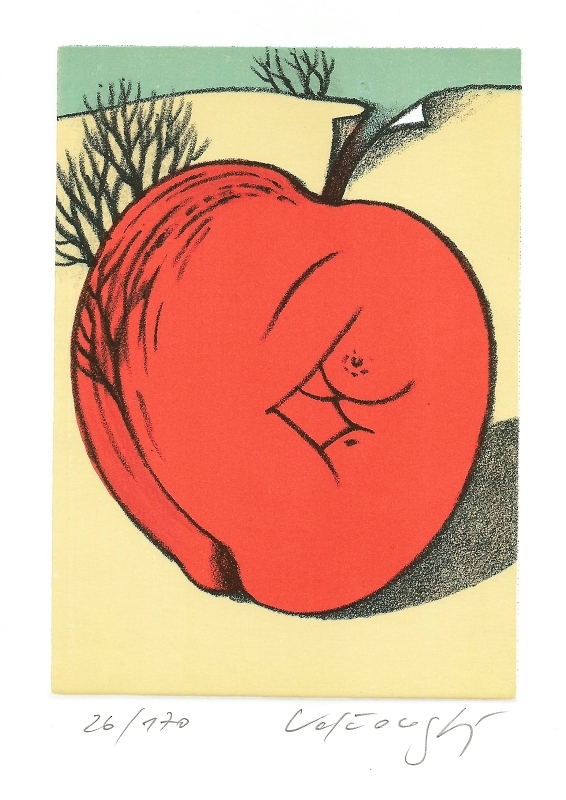 Velčovský Josef - Evino jablko  - Print