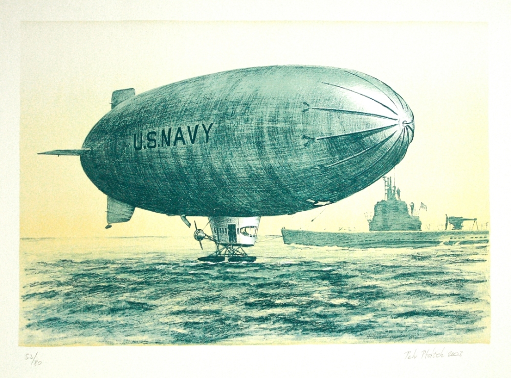 Ptáček Petr - Vzducholoď U. S. Navy  - Print